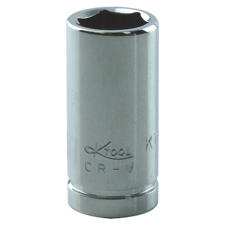 K-Tool International 1/4" Drive, 11/32" SAE Socket, 6 Points, Stnd 6Pt, 1/4"Dr, 11/32 KTI-21111